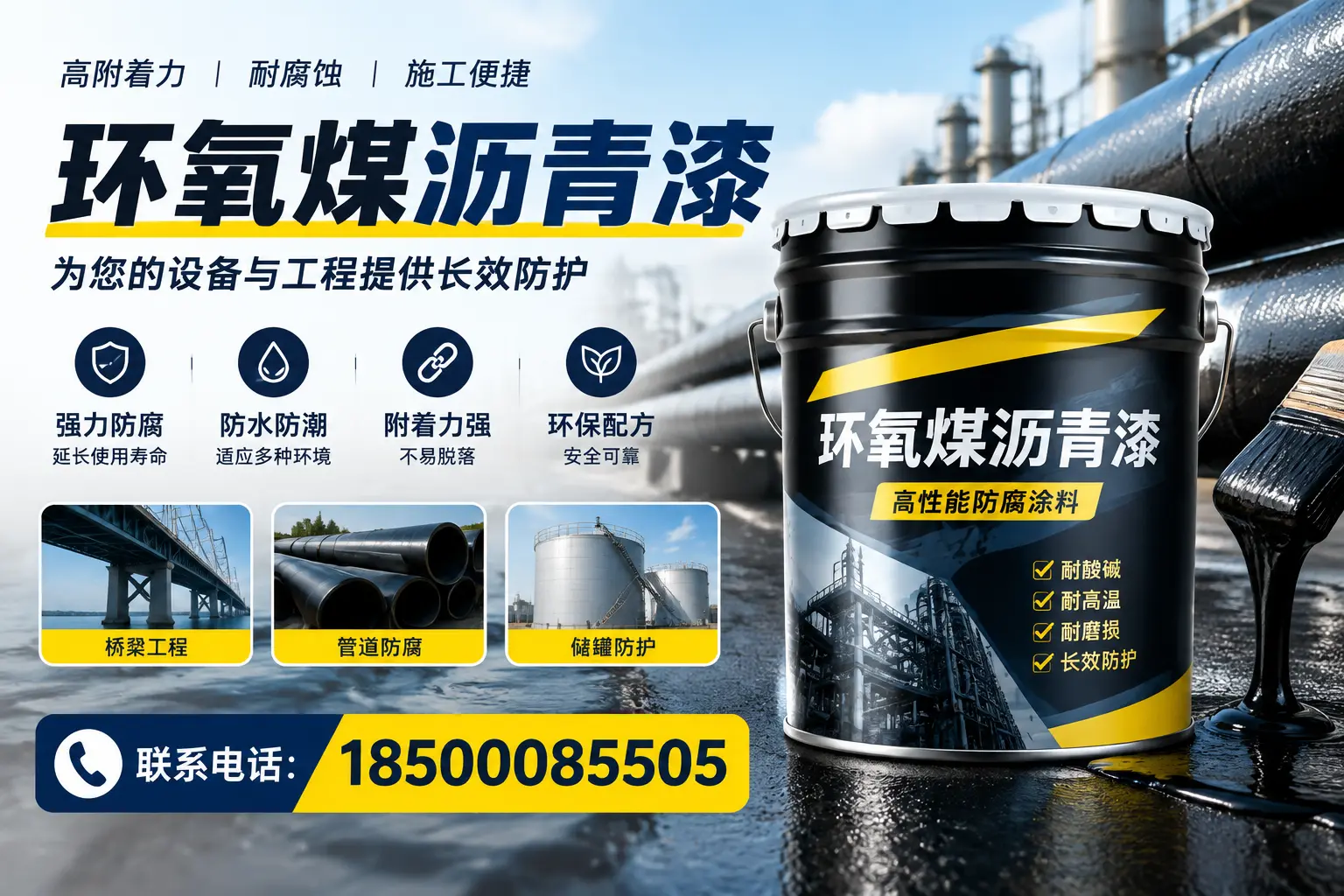 环氧煤沥青漆与其他涂料的对比分析，助力崇左企业决策